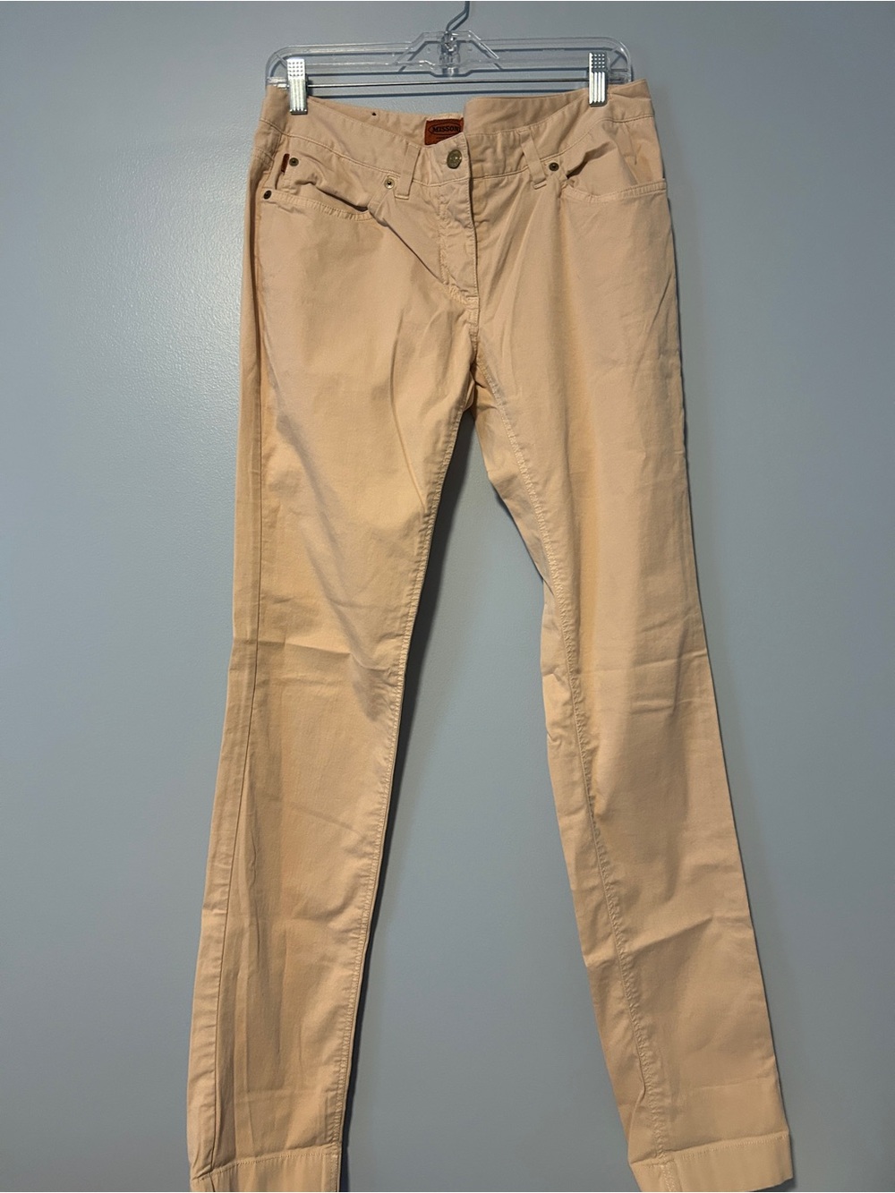 Missoni Peach-Beige Straight Pants